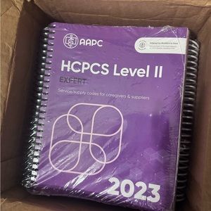 AAPC 2023 HCPCS LEVEL 2 TRAINING BOOK - STILL IN PLASTIC